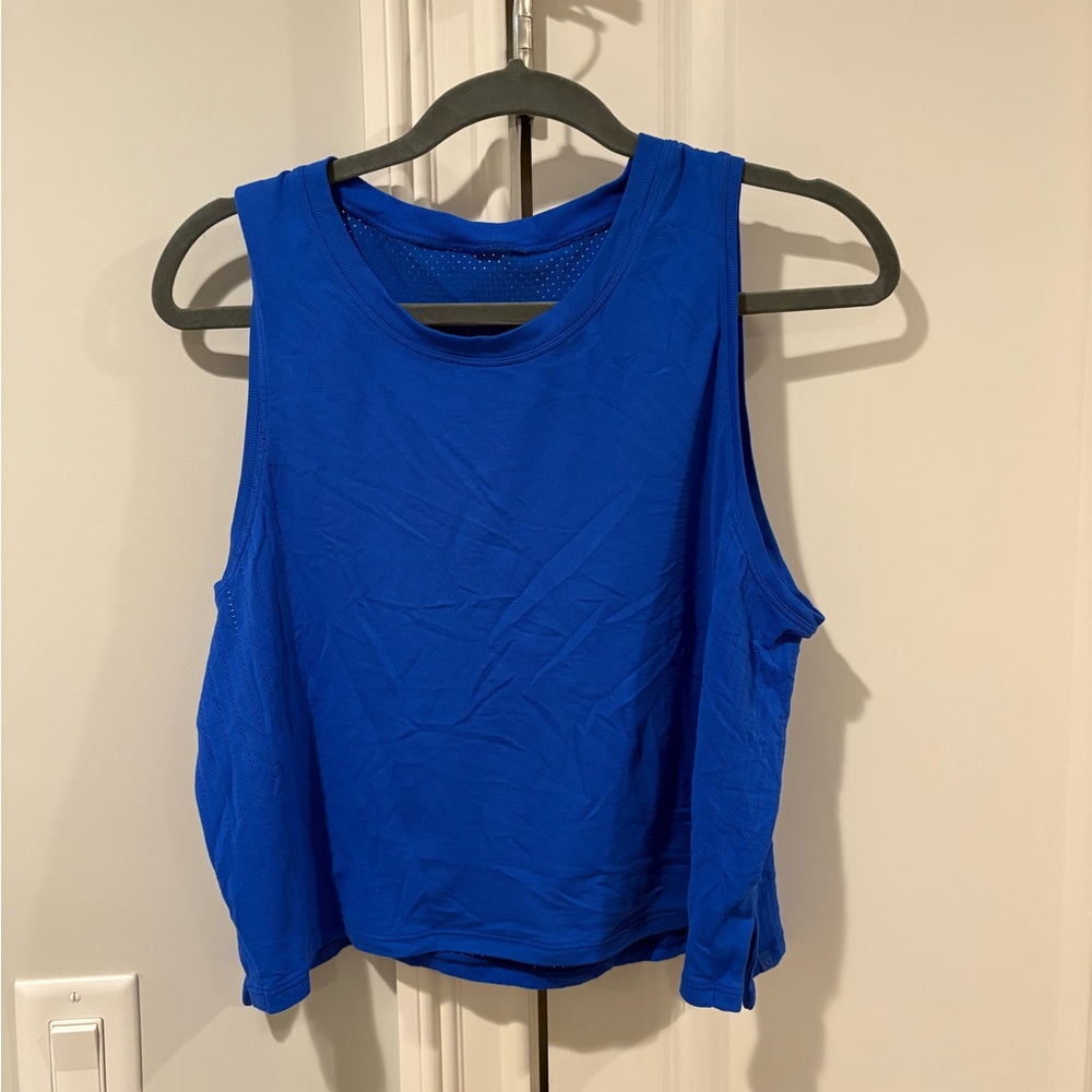 Lululemon blue tank top